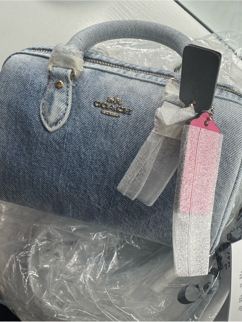 MINI ROWAN Coach Light Blue Denim